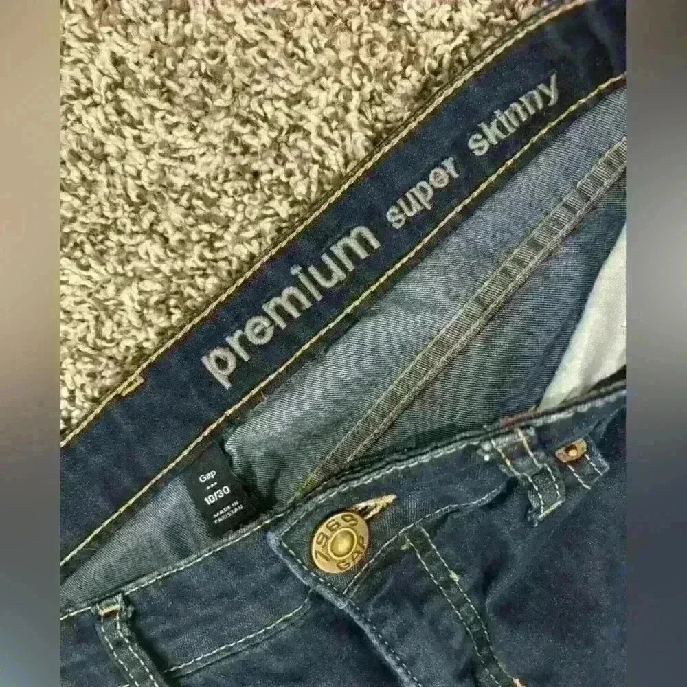 GAP Premium Super Skinny Size 10 Jeans
